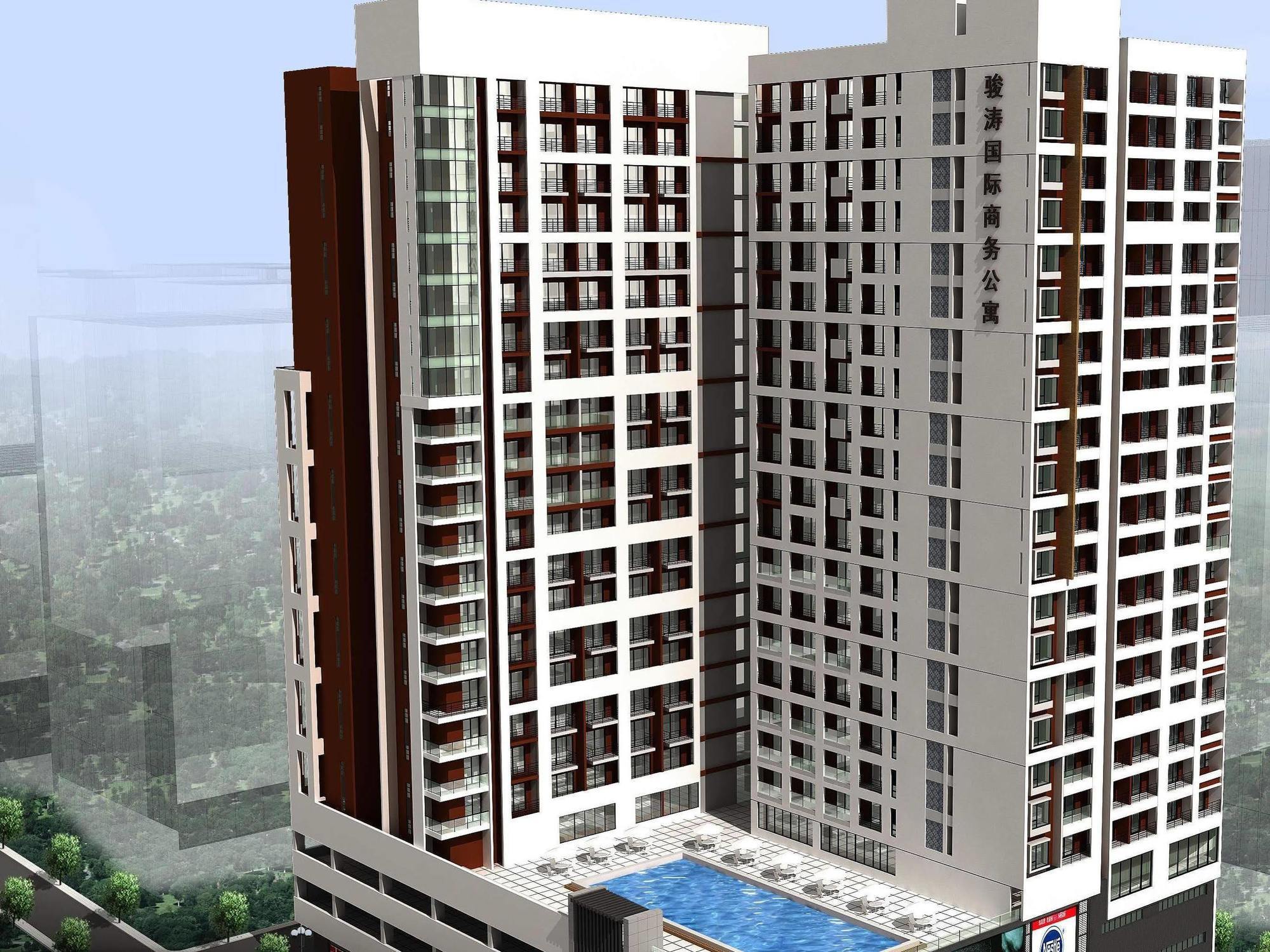 Foshan Juntao Business Hotel Exterior foto